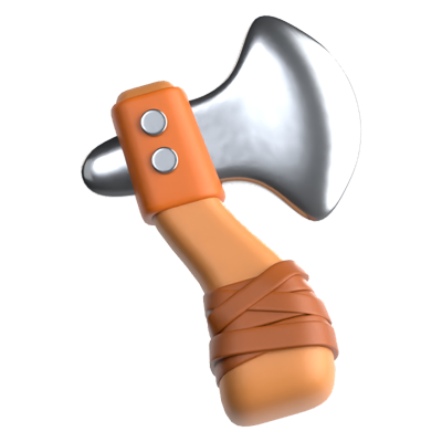 Axe 3D Icon 3D Graphic