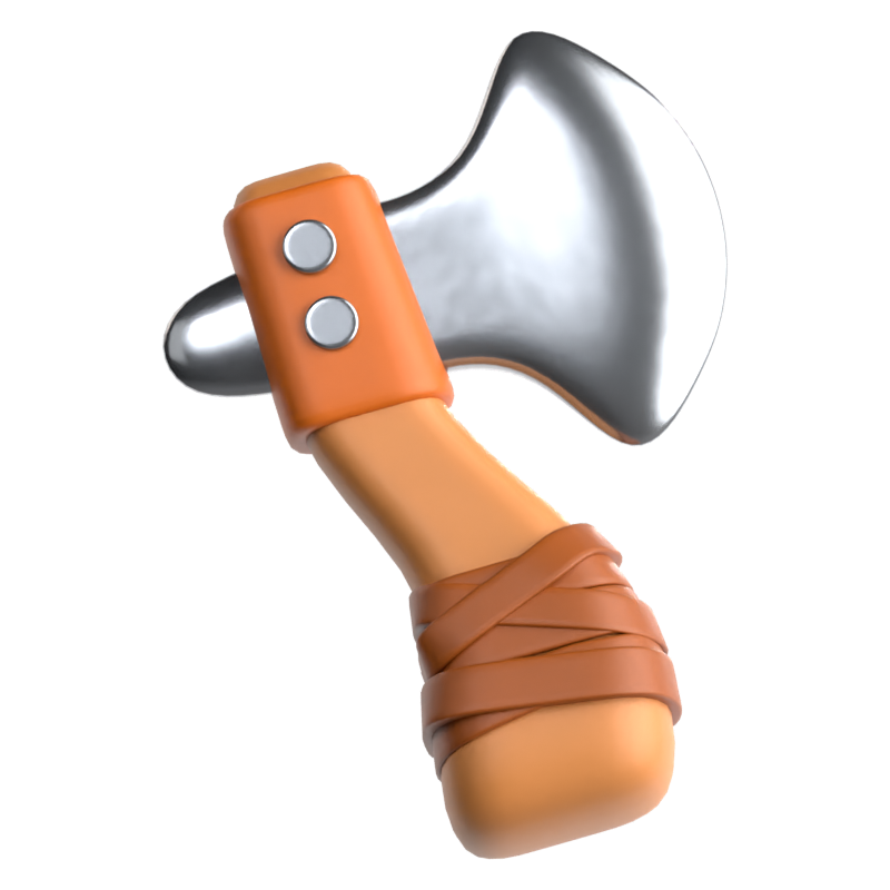 Axe 3D Icon 3D Graphic