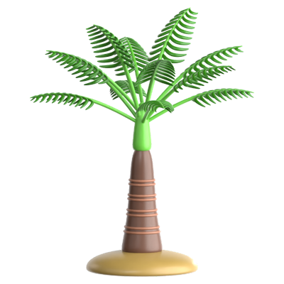 Areca Palm 3D Icon 3D Graphic