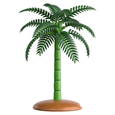 chamaeorea palm 3d アイコン 3D Graphic