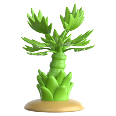 mazari palm 3d-symbol 3D Graphic