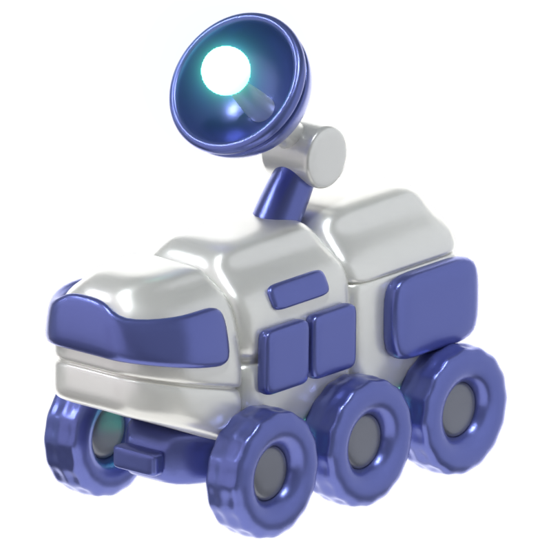 Colony Transportation 3D Icon