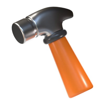 Hammer 3D Icon 3D Graphic