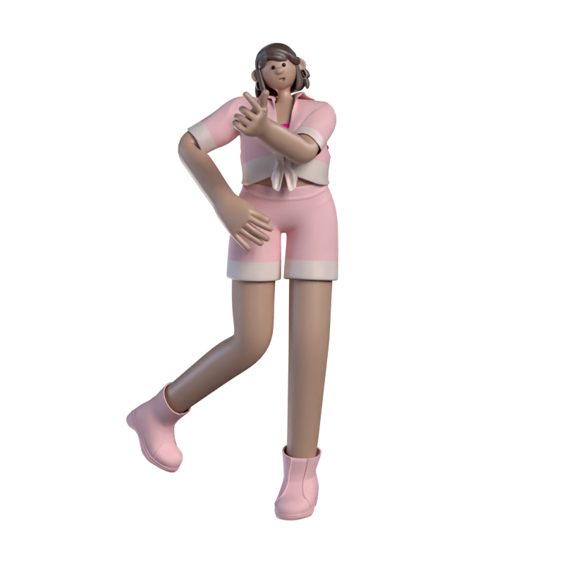 Fashion Woman 3D Character