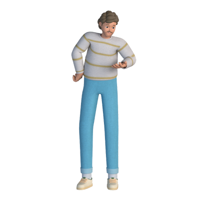 Eric Junior Creative 3D Character 3D Graphic