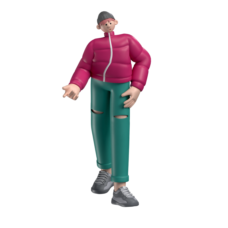 Fashion Man 3D Charakter