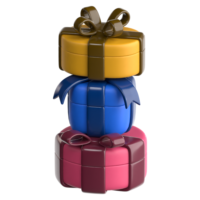 Gift 3D Icon 3D Graphic