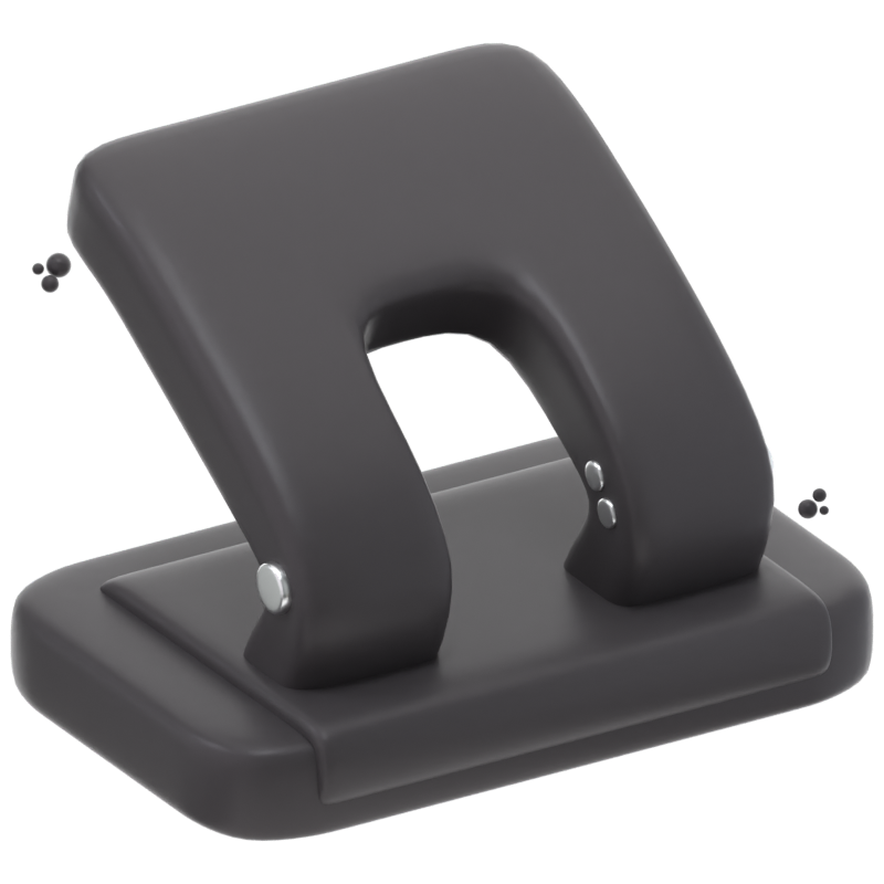 Hole Punch 3D Icon