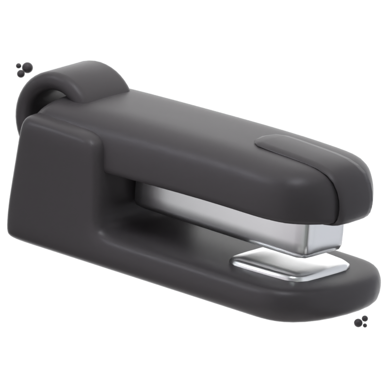 Stapler 3D Icon 3D Graphic