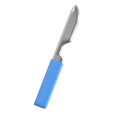 Scalpel 3D Icon 3D Graphic