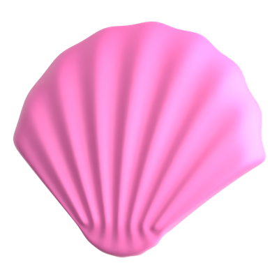 Seashell 3D Icon 3D Graphic