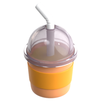 Smoothie 3D Icon 3D Graphic