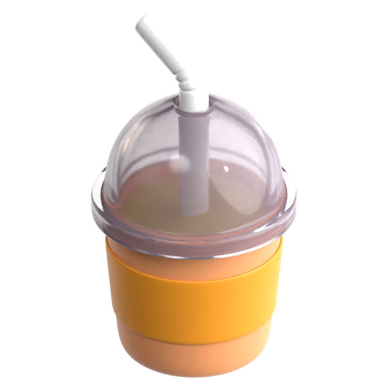 Smoothie 3D Icon 3D Graphic