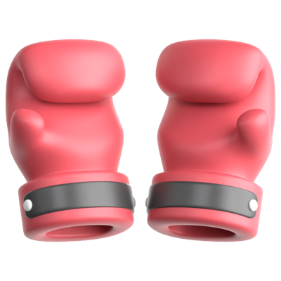 Boxing 3D Icon 3D Graphic