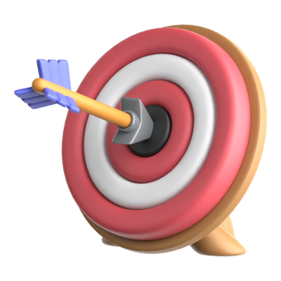 Archery 3D Icon 3D Graphic