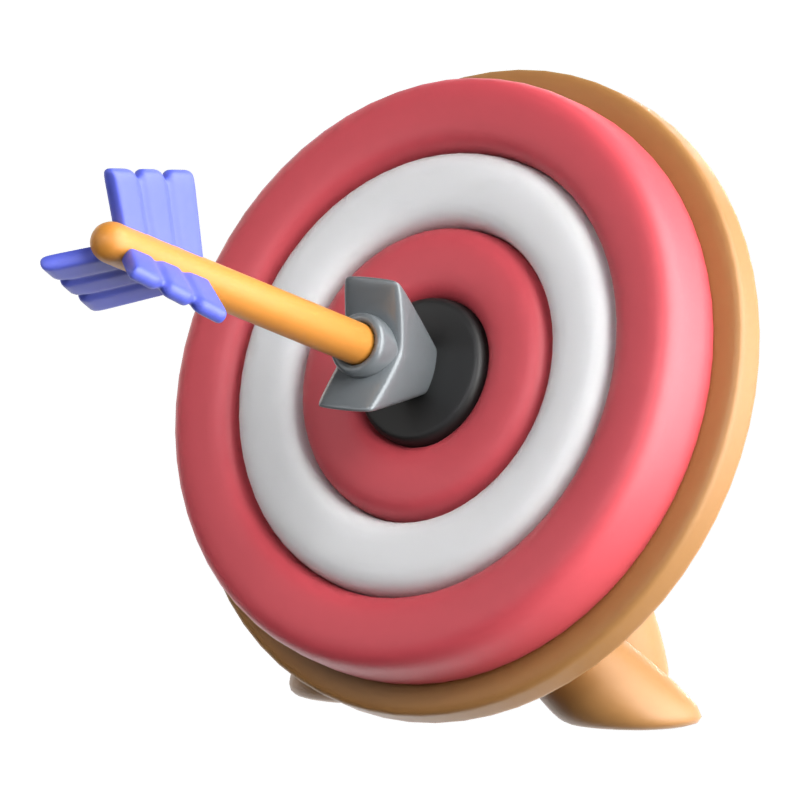 Archery 3D Icon 3D Graphic