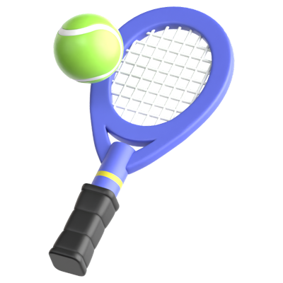 tennis 3d-symbol 3D Graphic