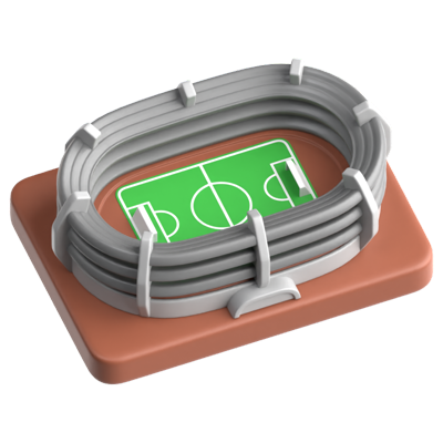 stadion 3d-symbol 3D Graphic