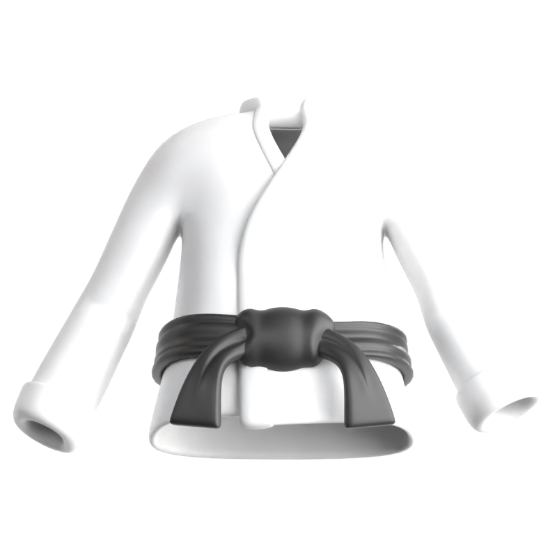 Judo 3D-Symbol 3D Graphic