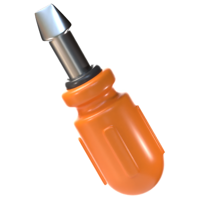 Screwdriver 3D Icon 3D Graphic