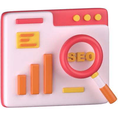 seo-analyse 3d-symbol 3D Graphic