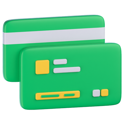 Card Payment 3D Icon 3D Graphic