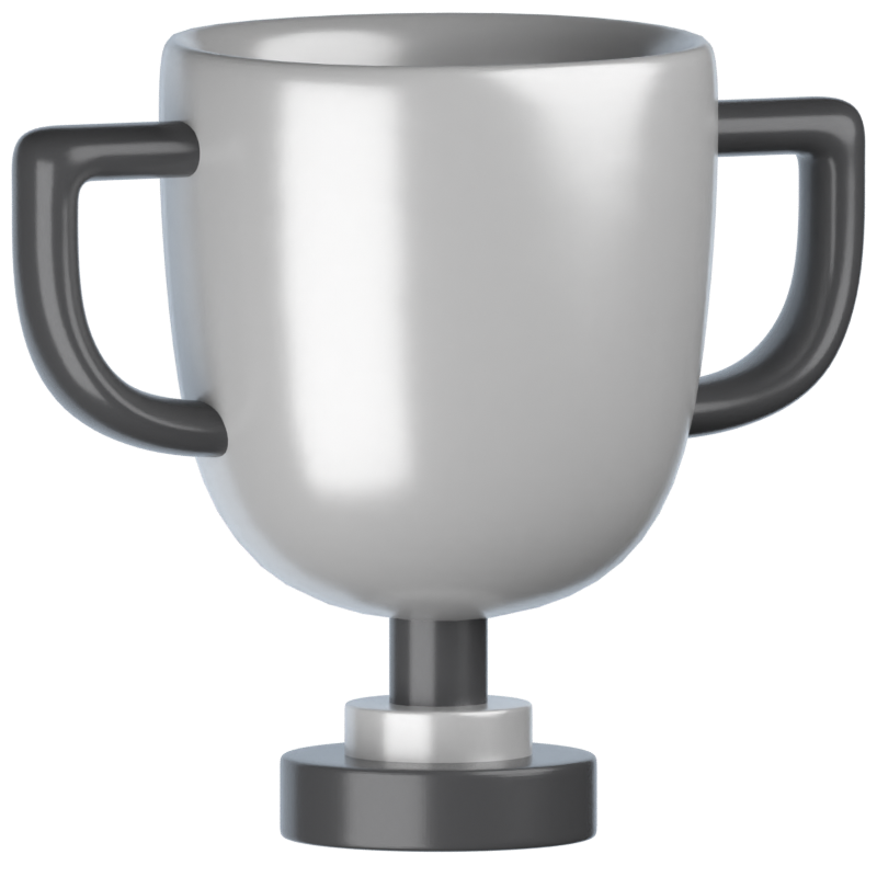 Gaming Trophy 3D Icon