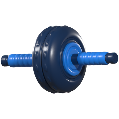 AB Wheel Roller 3D Icon 3D Graphic