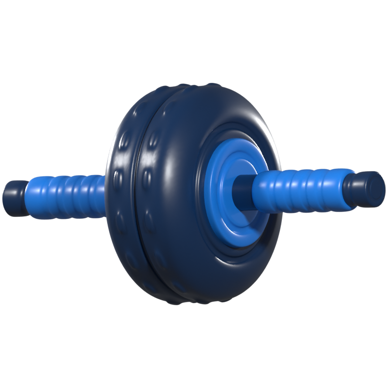 AB Wheel Roller 3D Icon