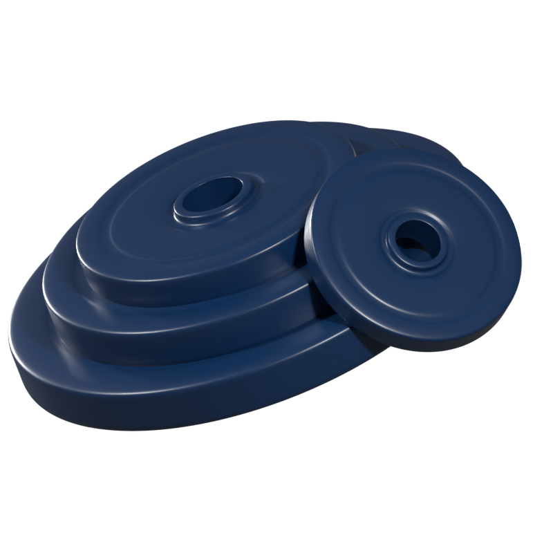 Weight Plate 3D Icon