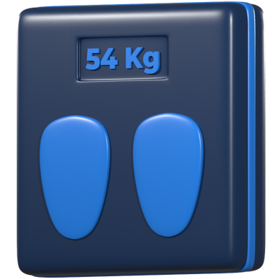 Weight Scale 3D Icon 3D Graphic