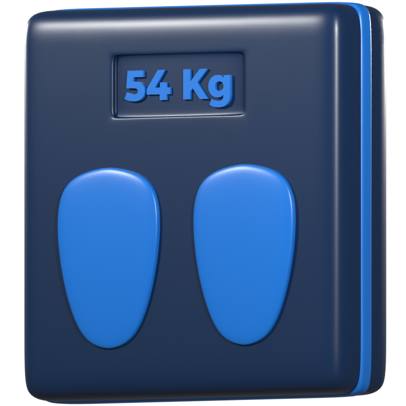 Weight Scale 3D Icon 3D Graphic