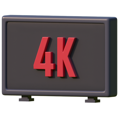 4k Quality 3D Icon 3D Graphic