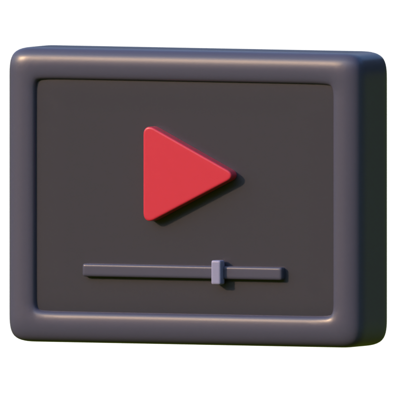 Movie 3D Icon