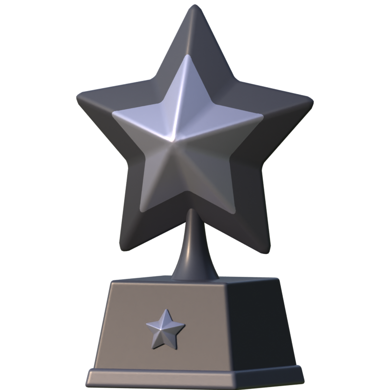 Movie Award Icono 3D 3D Graphic