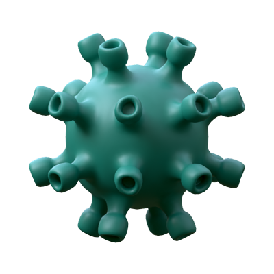 virus 3d-symbol 3D Graphic