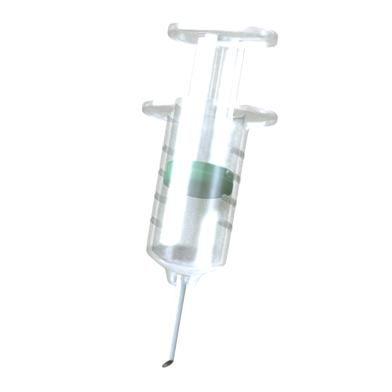 Syringe 3D Icon 3D Graphic