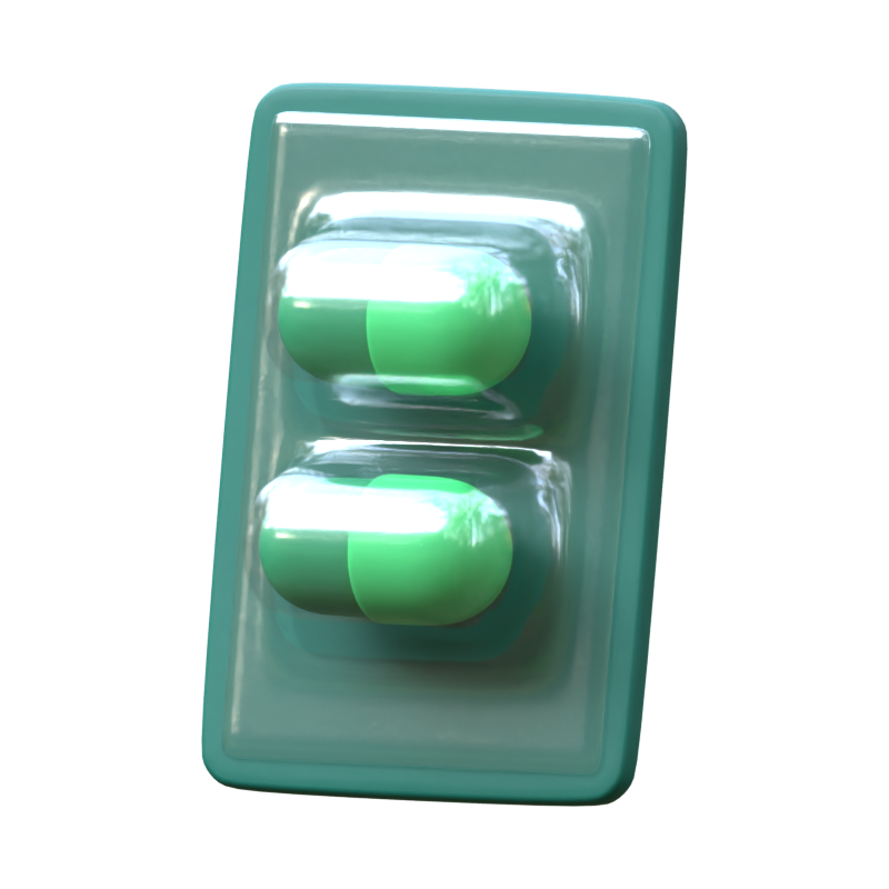 Pills 3D Icon