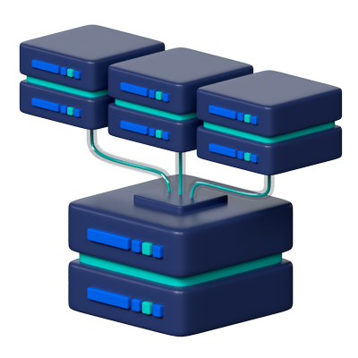 datenintegration 3d-symbol 3D Graphic