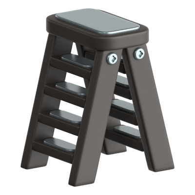 Ladder 3D Icon 3D Graphic