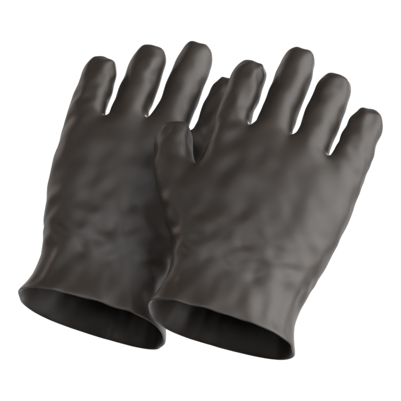 Gloves 3D Icon 3D Graphic