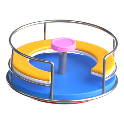 Icono 3D Merry Go Round 3D Graphic