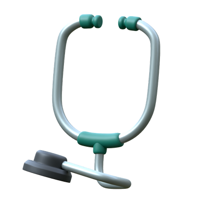 Stethoscope 3D Icon 3D Graphic