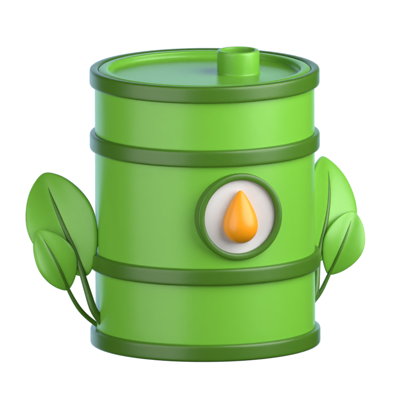 Biofuel 3D Icon