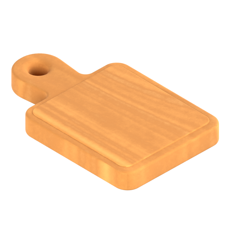 Chopping Board 3D Icon