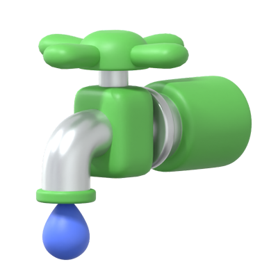 Water Purification 3D Icon 3D Graphic