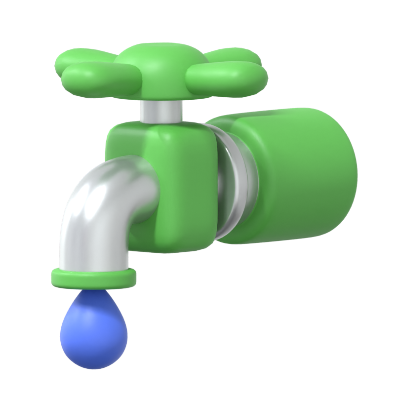 Water Purification 3D Icon