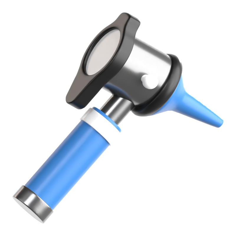 Otoscope 3D Icon