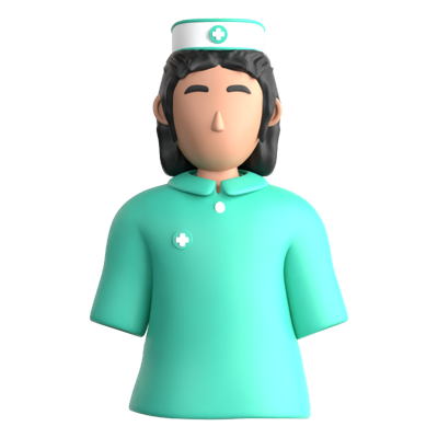 Nurse 3D Icon 3D Graphic