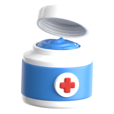 Ointment 3D Icon 3D Graphic